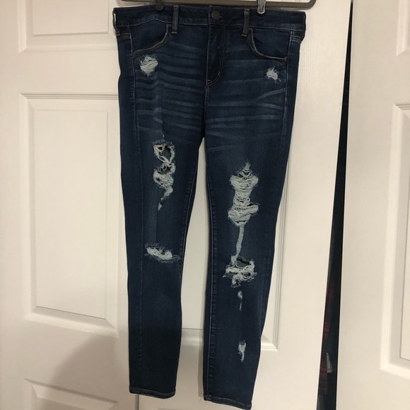 American Eagle hell yeah ripped jeans - Picture 5 of 7